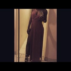 Forever 21 blush maxi dress